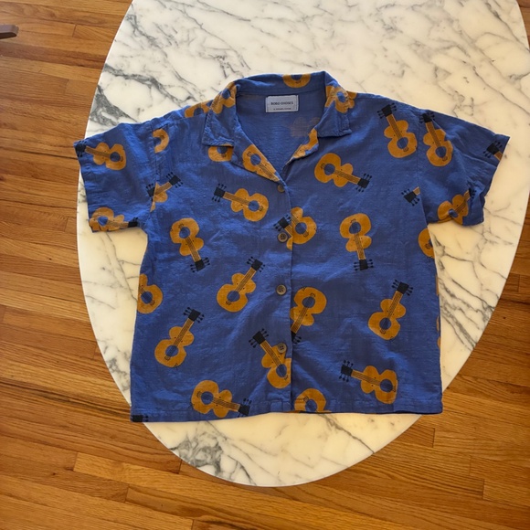 Bobo Choses Guitar Print Kids Shirt - Picture 3 of 5